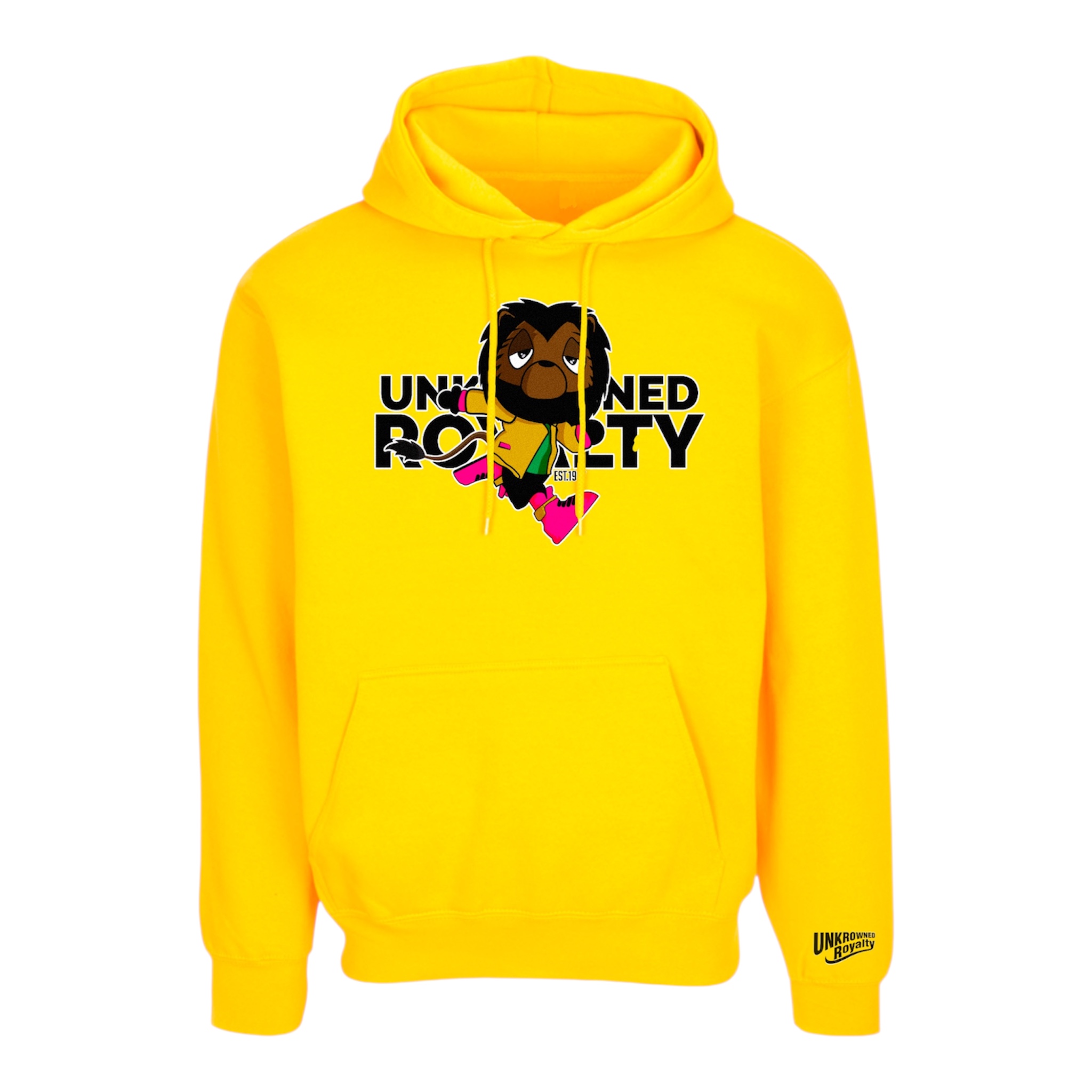 UNKD RXTY “Signature Hoodie” - Mustard